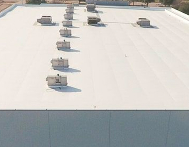 commercial flat roof by state roofing of southwest florida